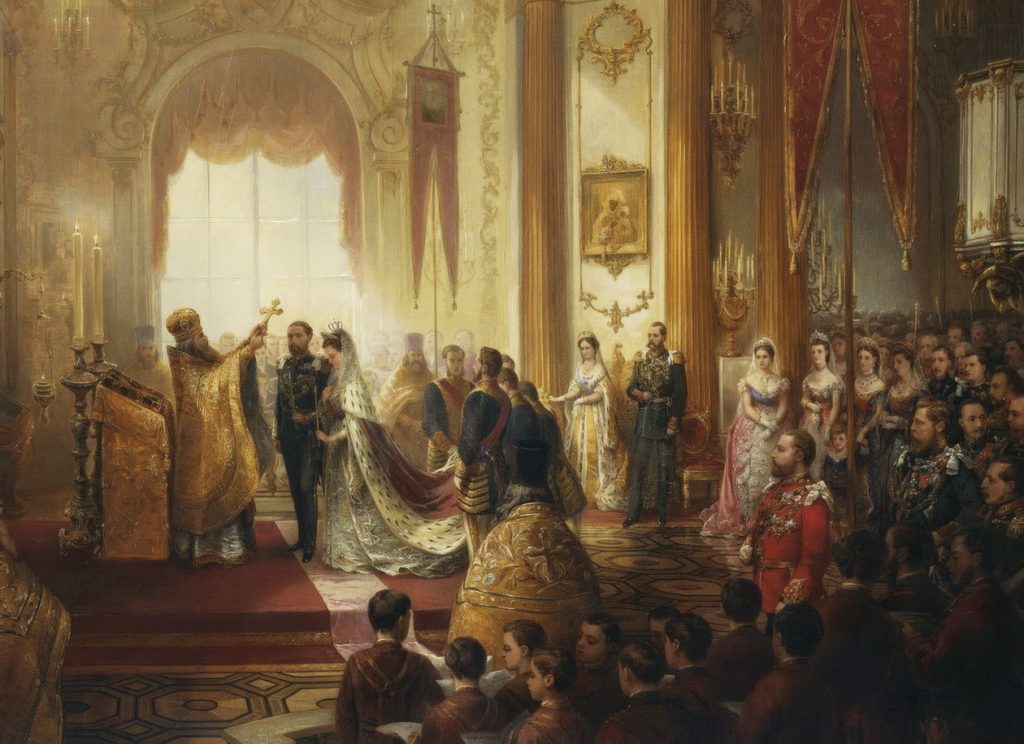The Marriage of the Duke of Edinburgh (detail)