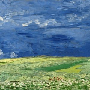 Wheatfield under Thunderclouds