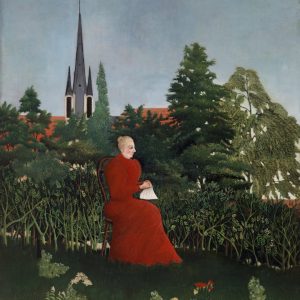 Portrait of a Woman in a Landscape
