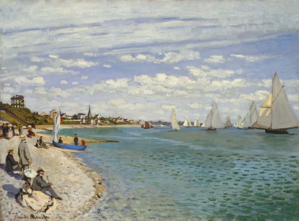 Regatta at Sainte-Adresse