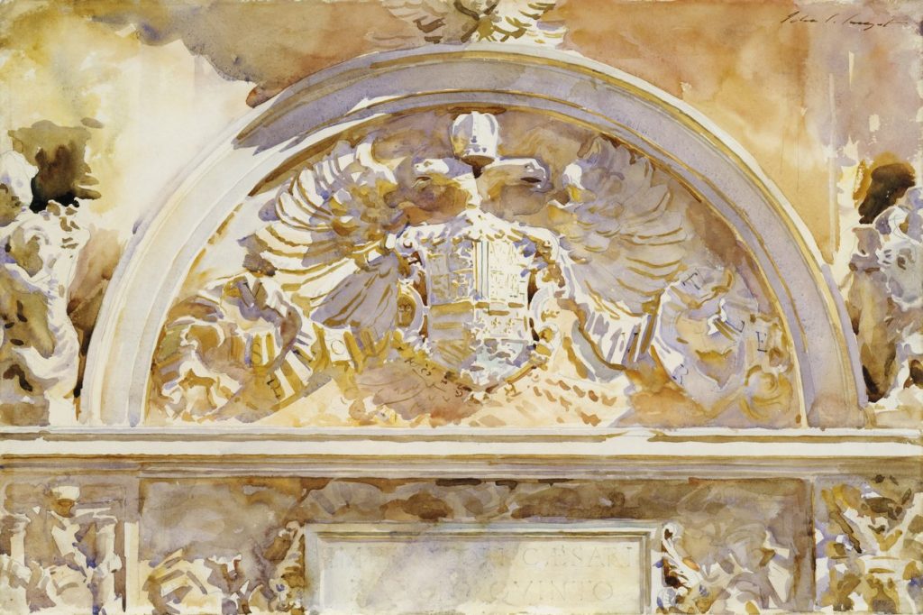 Carved Tympanum