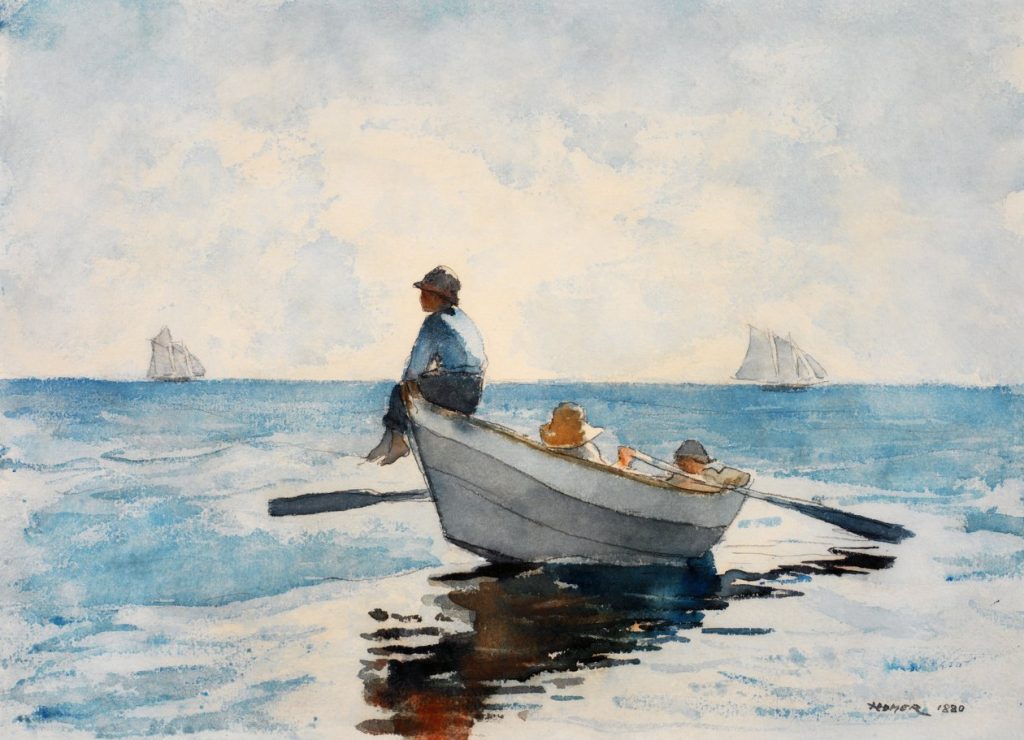 Boys in a Dory
