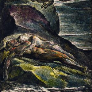 Reclining Figure with Eagle