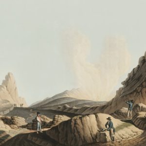 Crater in the Island of Stromboli