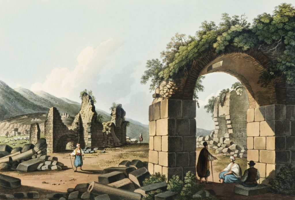 Ruins of the Baths at Ephesus