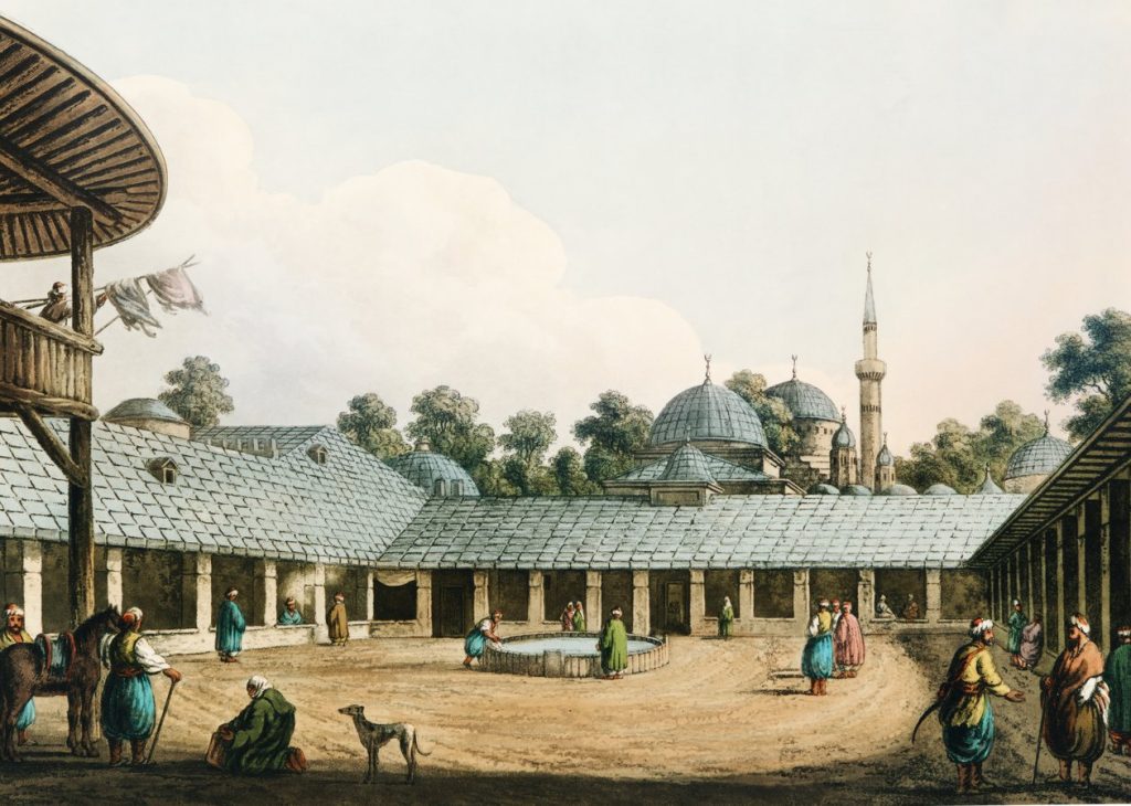 Caravansary at Borgas