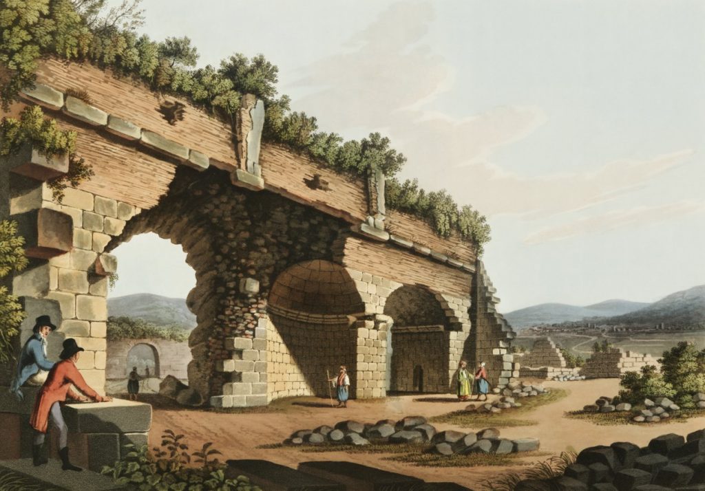Part of the Grand Gallery of the Temple of Diana