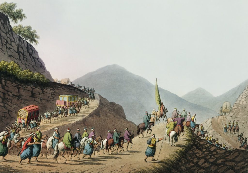 Road over the Balkan Mountain