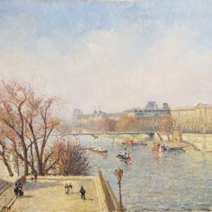 The Louvre, Morning, Sunlight