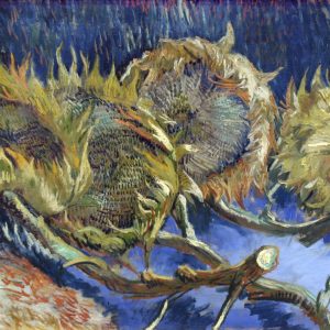 Four Cut Sunflowers