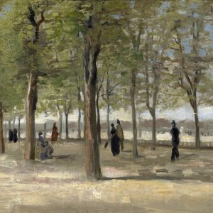 Terrace in the Luxembourg Gardens