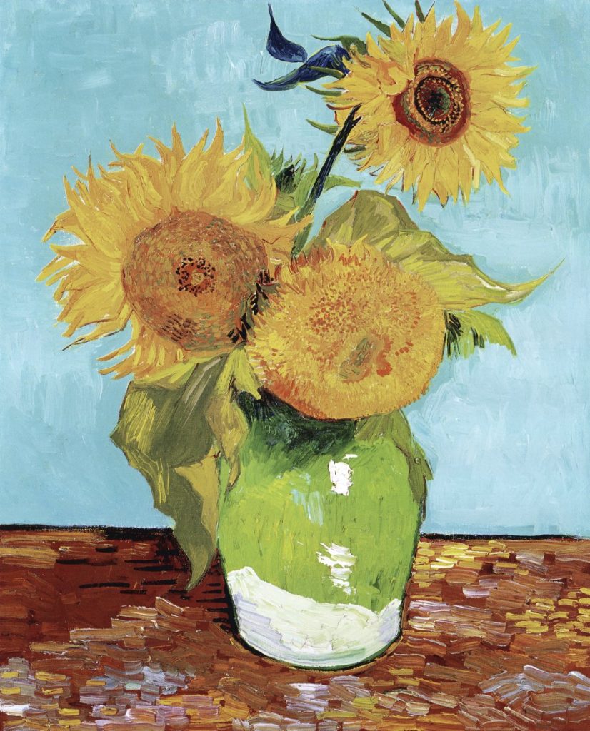 Three Sunflowers