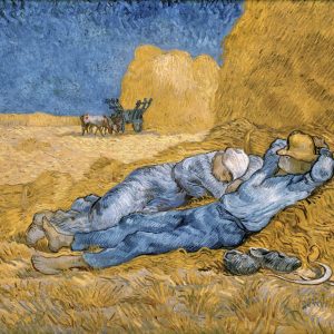 The Siesta (after Millet)