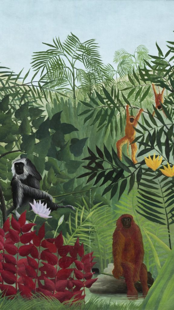 Jungle with Monkeys