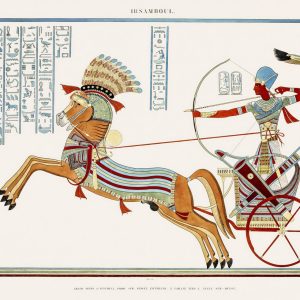 Pharaoh in a Chariot (plate)