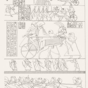 Battle Scene (line plate)