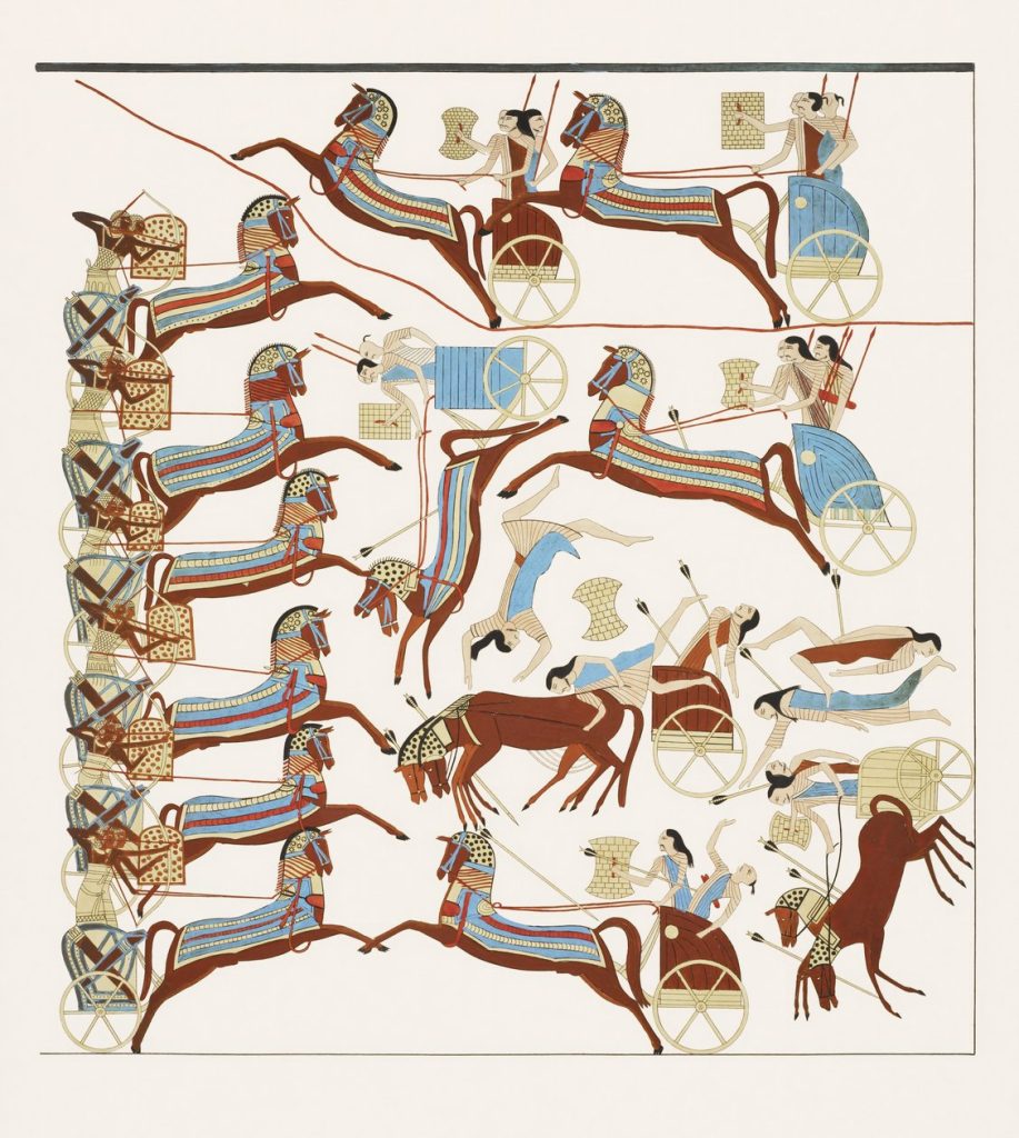 Archers and Gazelles (plate)