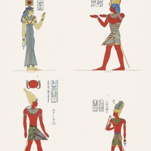Standing Deities (plate)