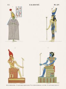 Standing and Seated Deities (plate)