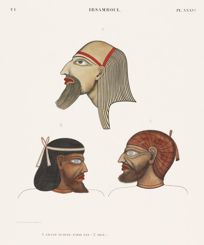 Profile Heads (plate)