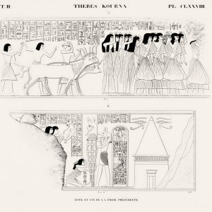 Tomb Scene Figures (plate)