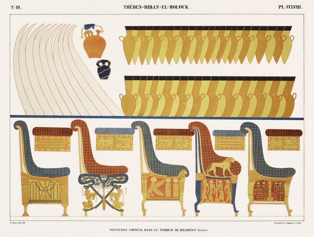 Thrones and Furniture (plate)