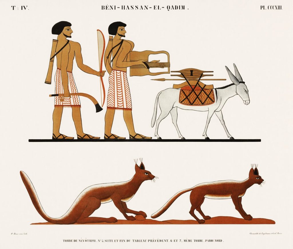 Figures with Donkey and Foxes (plate)
