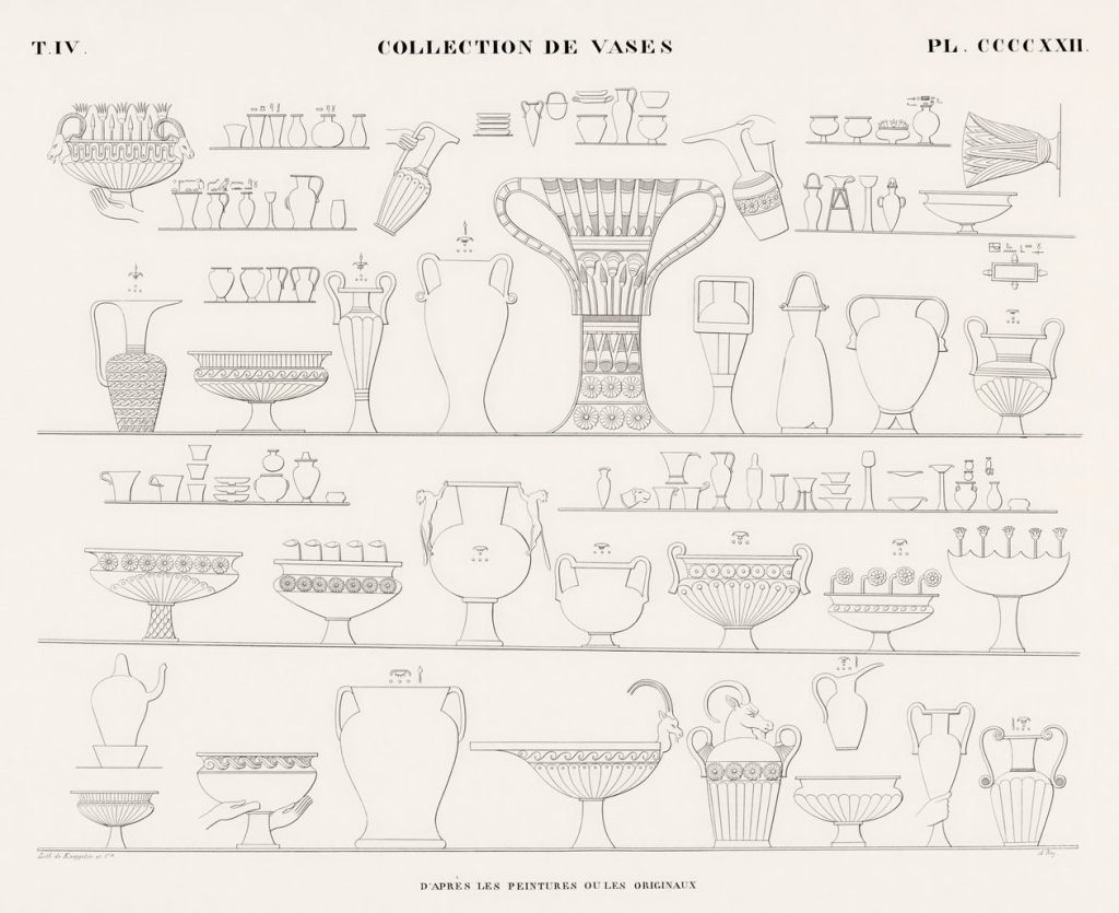 Collection of Vases II (plate)