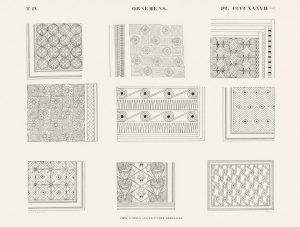 Decorative Ceiling Patterns (plate)