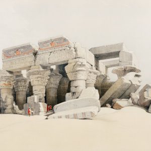 Temple Ruins with Figures