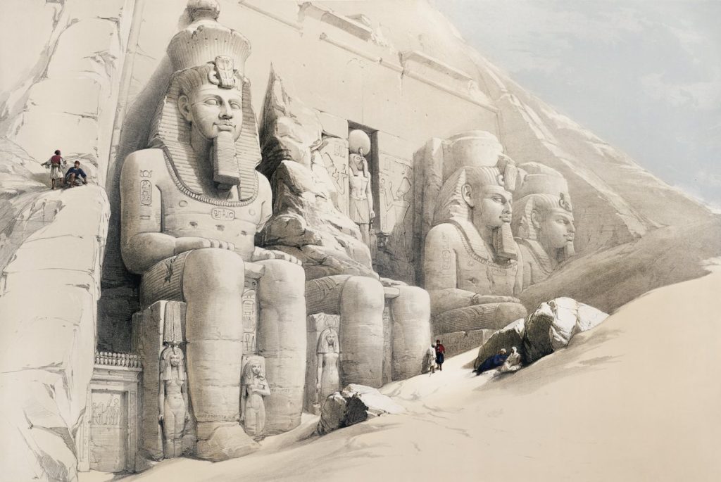 The Great Temple of Aboo-Simble, Nubia