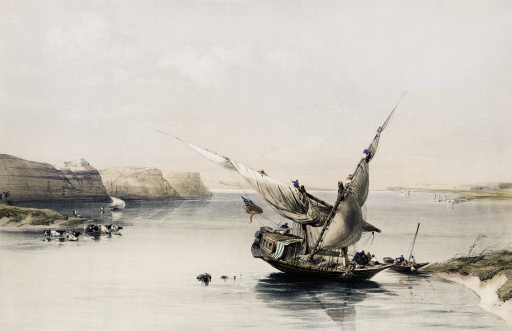 Approach to the Fortress of Ibrim, Nubia