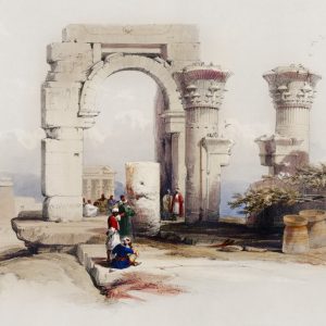 Ruins of the Temple on the Island of Biggeh, Nubia