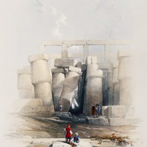 Part of the Hall of Columns at Karnak, Thebes