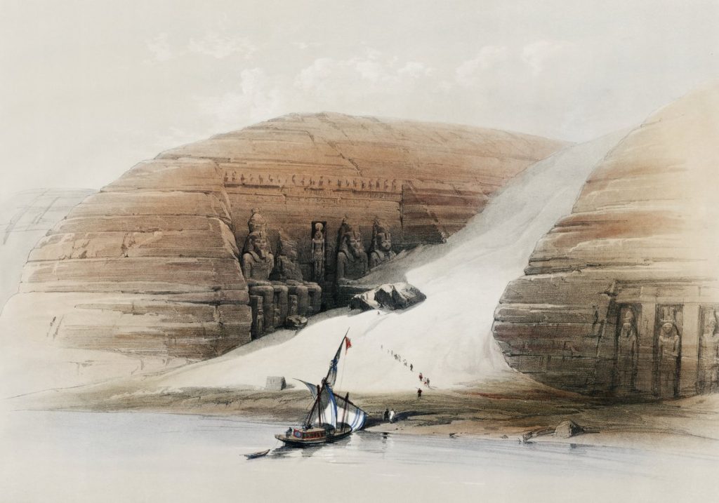 Excavated Temples of Aboosimble, Nubia