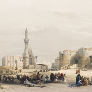 The Entrance to the Citadel of Cairo