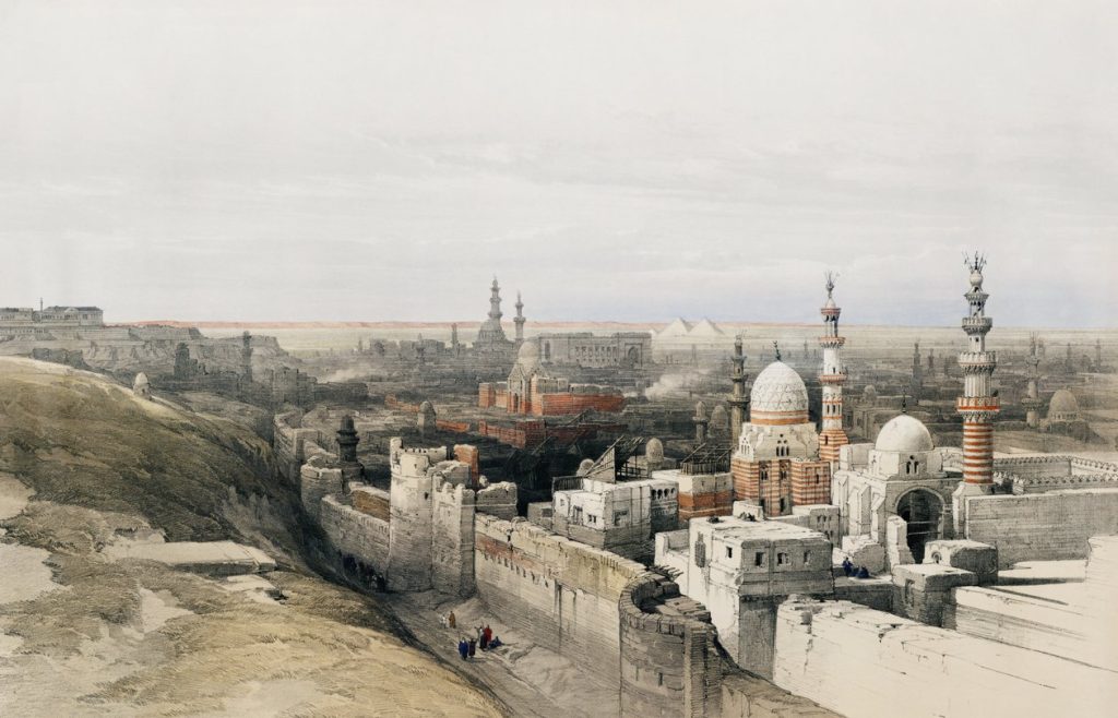 Cairo, Looking West