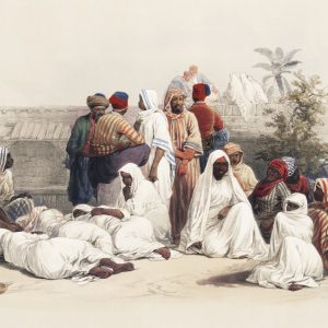 In the Slave Market at Cairo