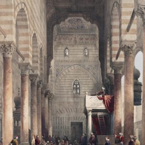 Interior of the Mosque of the Metwalys