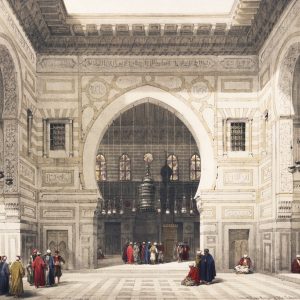 Interior of the Mosque of the Sultan El Ghoree