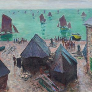 The Departure of the Boats, Étretat