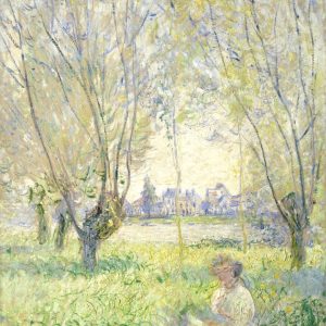 Woman Seated under the Willows