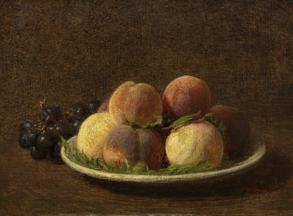 Peaches and Grapes