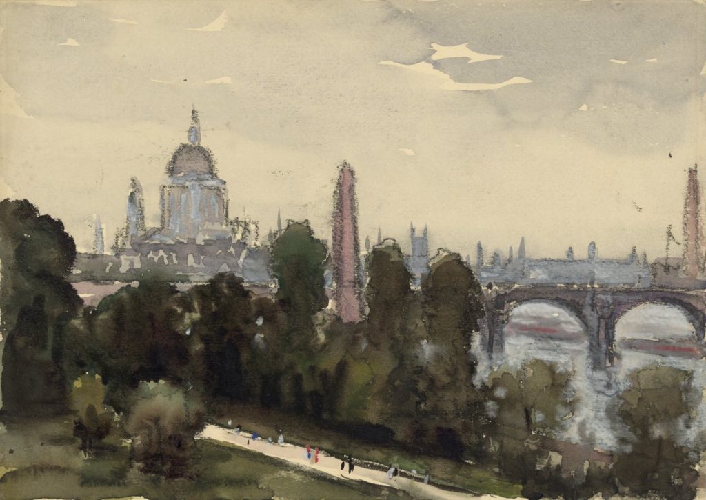 London with St Paul’s Cathedral