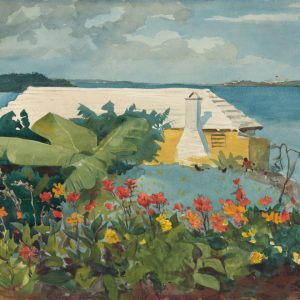 Flower Garden and Bungalow, Bermuda