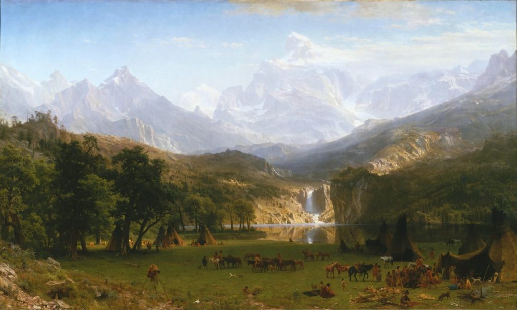 The Rocky Mountains, Lander's Peak