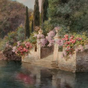 Flowering Staircase on the Lake