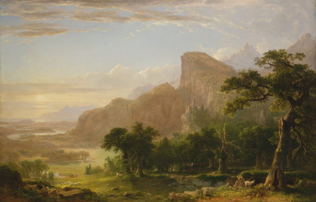 Landscape, Scene from 'Thanatopsis'