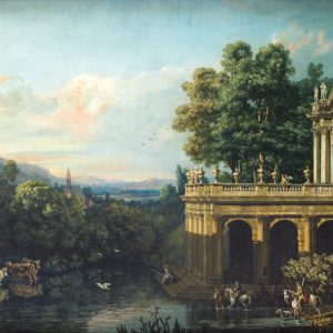 Architectural Capriccio with a Palace
