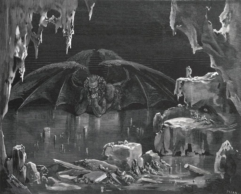 Lucifer, Inferno Canto 34
